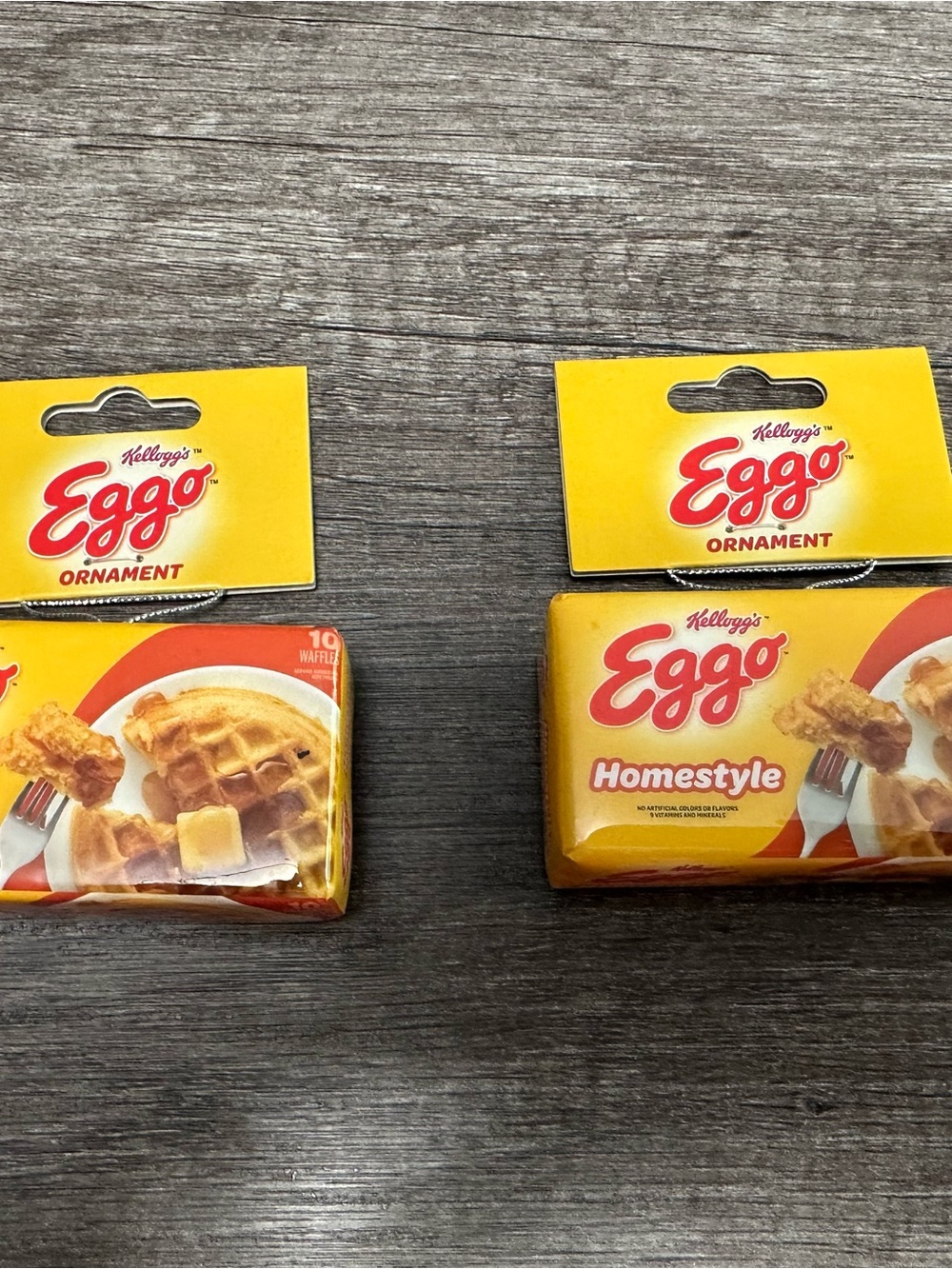 Kellogg's Eggo Homestyle Ornament - Yellow Packaging